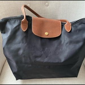 longchamp large shoulder bag